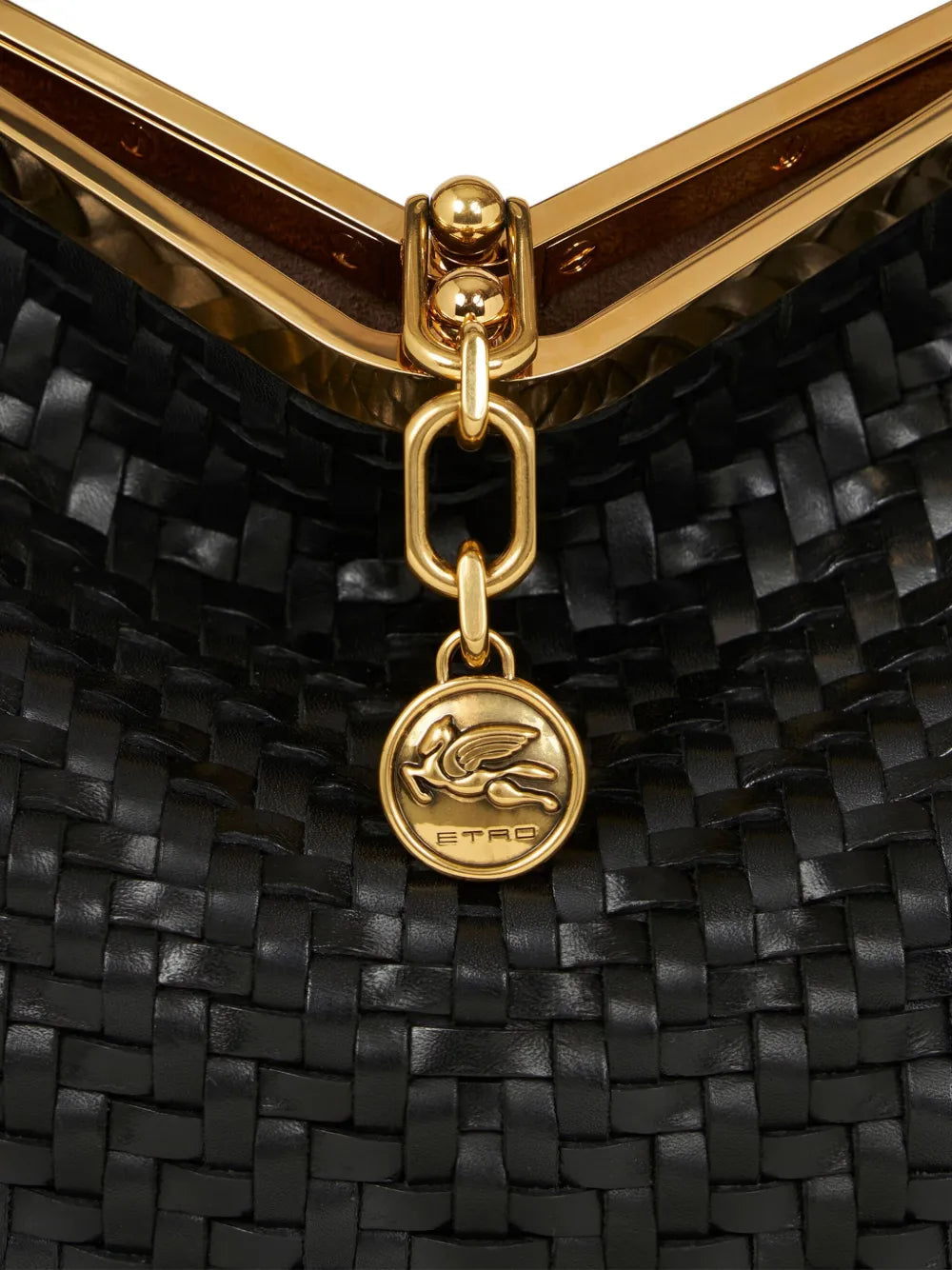 Etro Medium Woven Vela Shoulder Bag