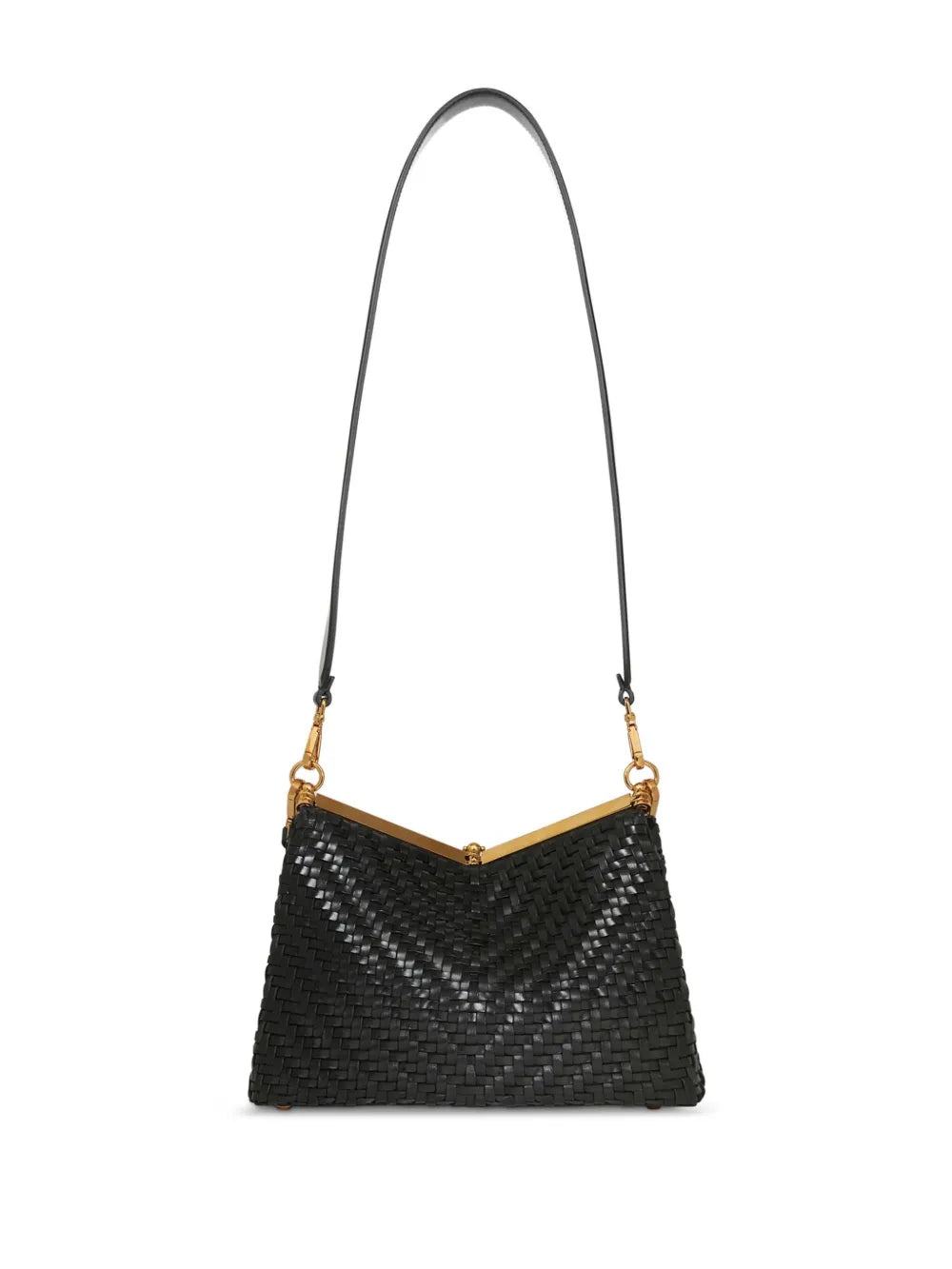 Etro Medium Woven Vela Shoulder Bag