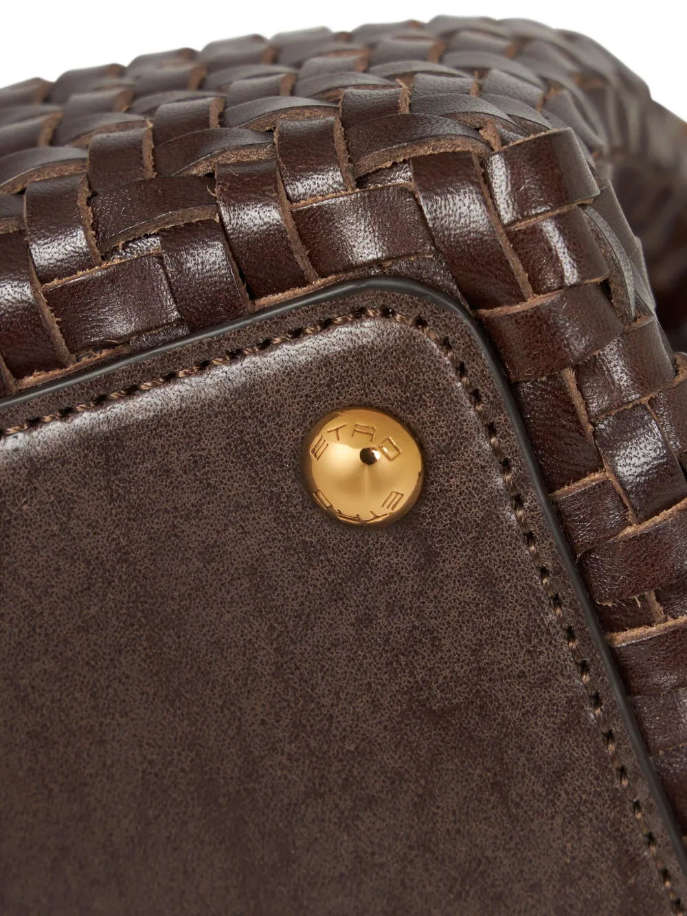 Etro Medium Woven Vela Shoulder Bag