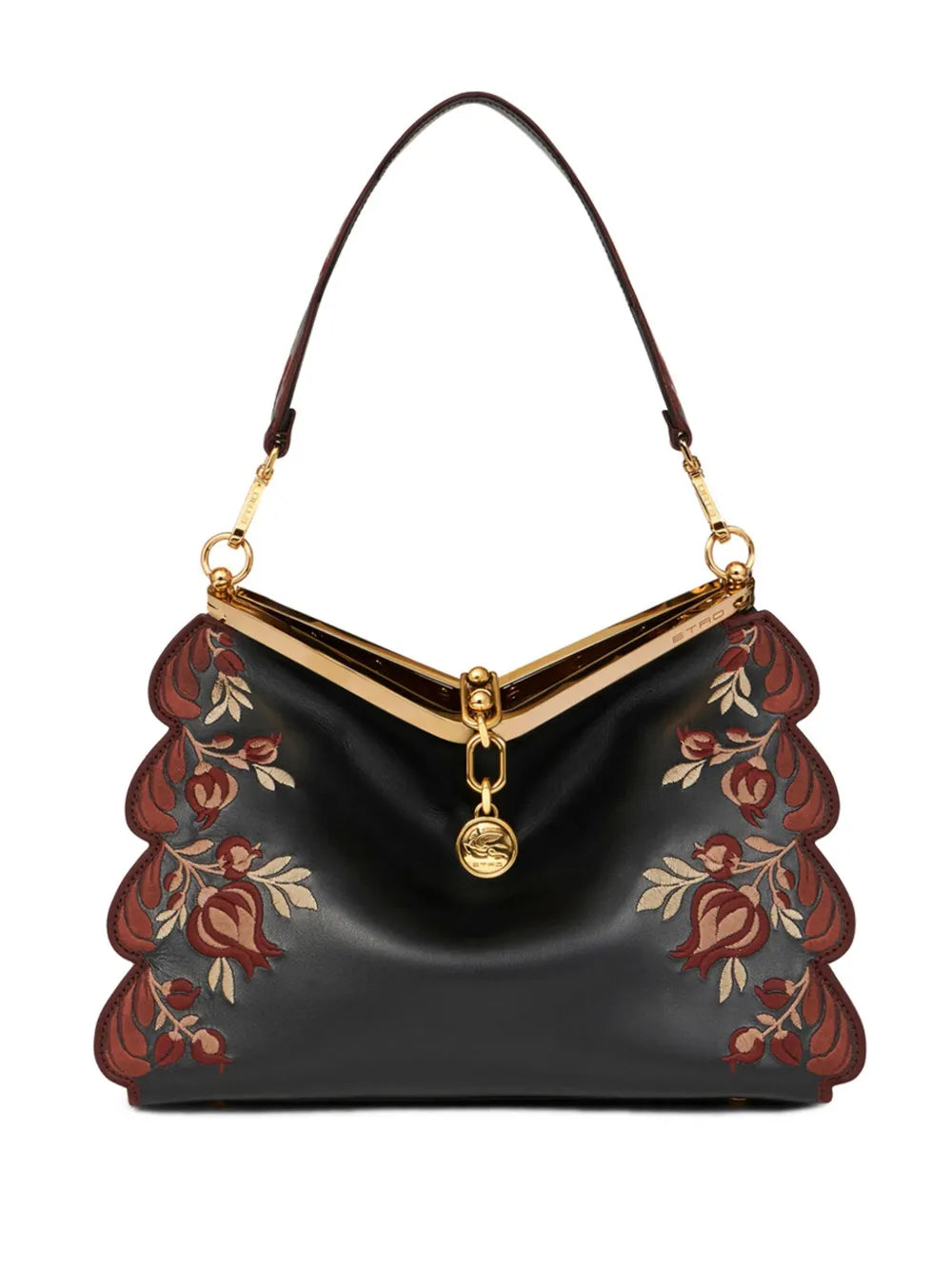 Etro Medium Embroidered Vela Shoulder Bag