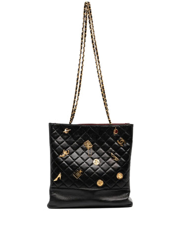 Chanel Pre Owned 1991 1994 Limited Edition Lucky Charm Tote