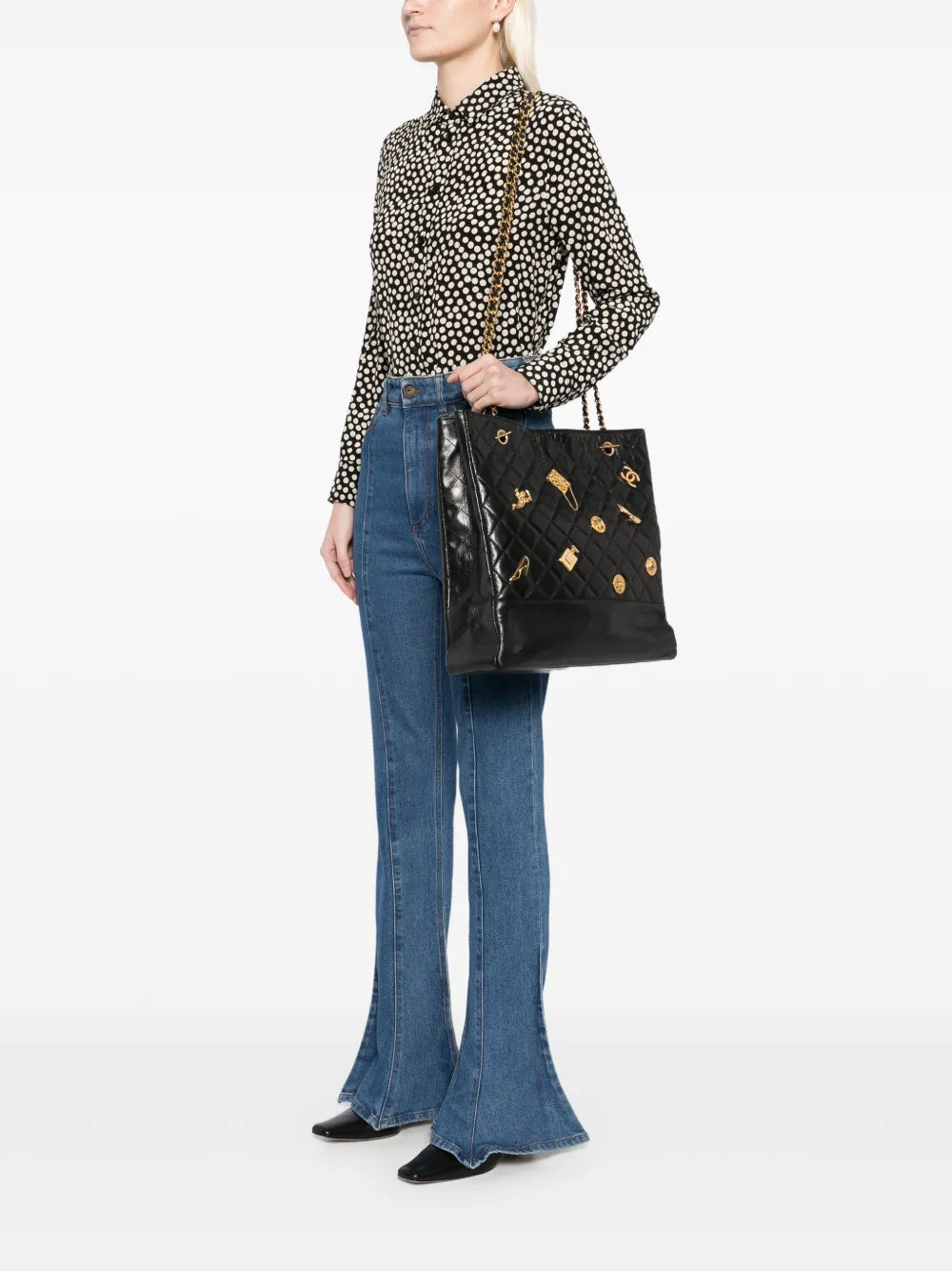 Chanel Pre Owned 1991 1994 Limited Edition Lucky Charm Tote