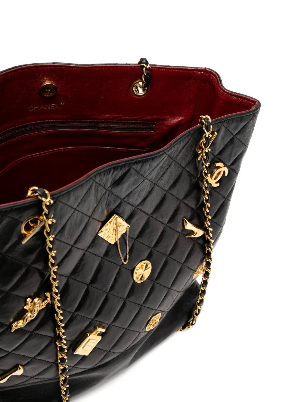 Chanel Pre Owned 1991 1994 Limited Edition Lucky Charm Tote