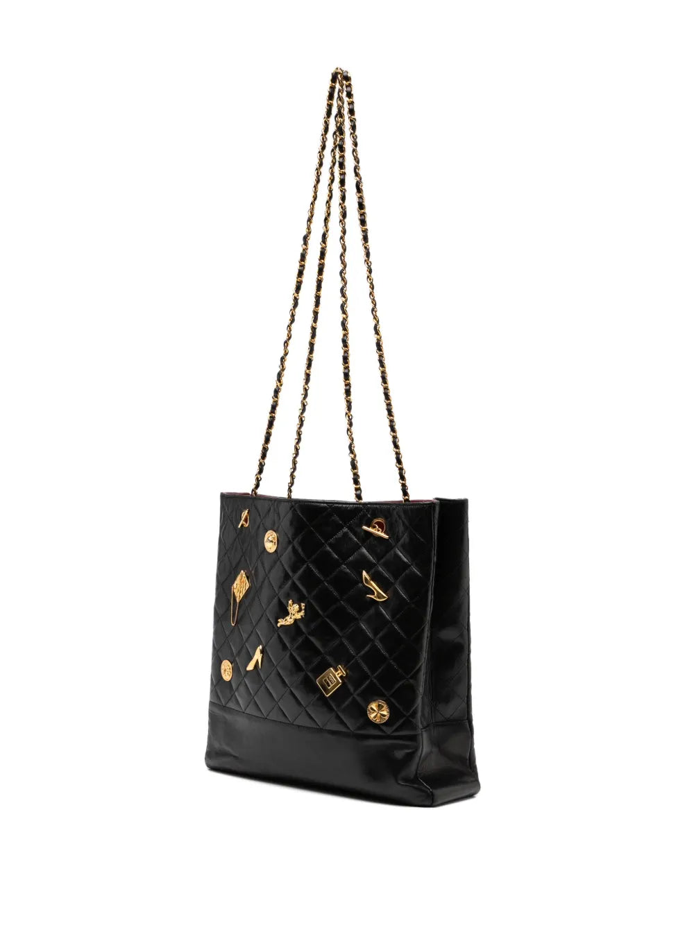 Chanel Pre Owned 1991 1994 Limited Edition Lucky Charm Tote
