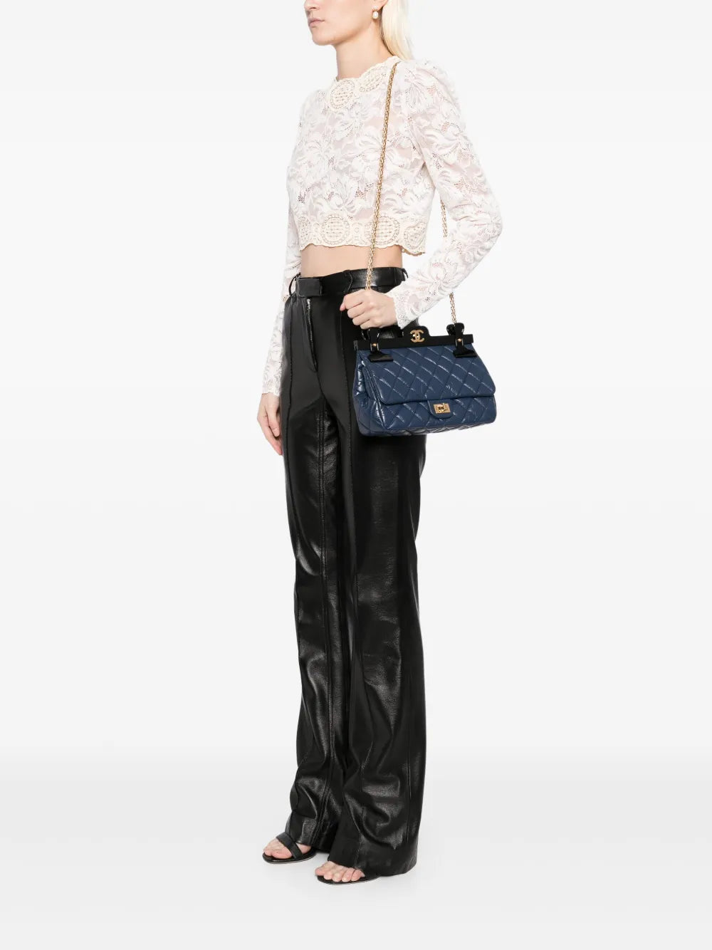 Chanel Pre Owned 2016 Limited Editiion 255 Reissue Rare Hanger Classic Flap Bag