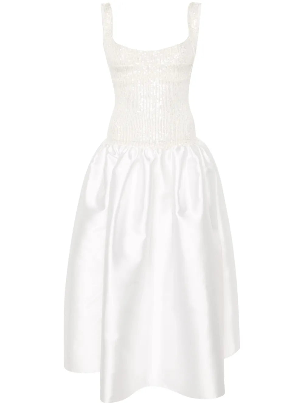 Atu Body Couture Corset Detail Flared Gown