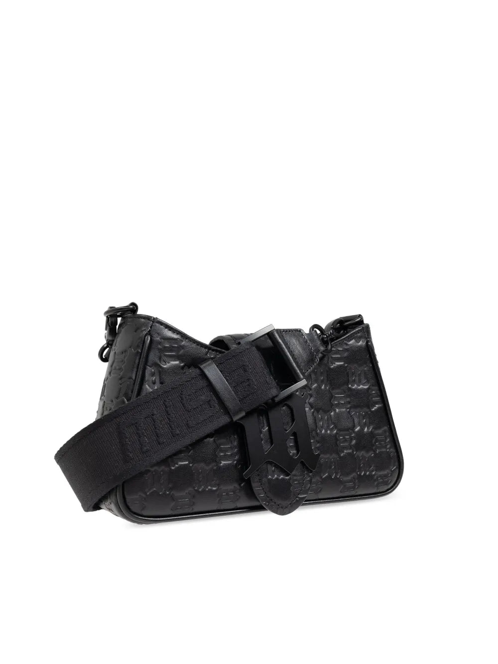 Misbhv Embossed Leather Shoulder Bag