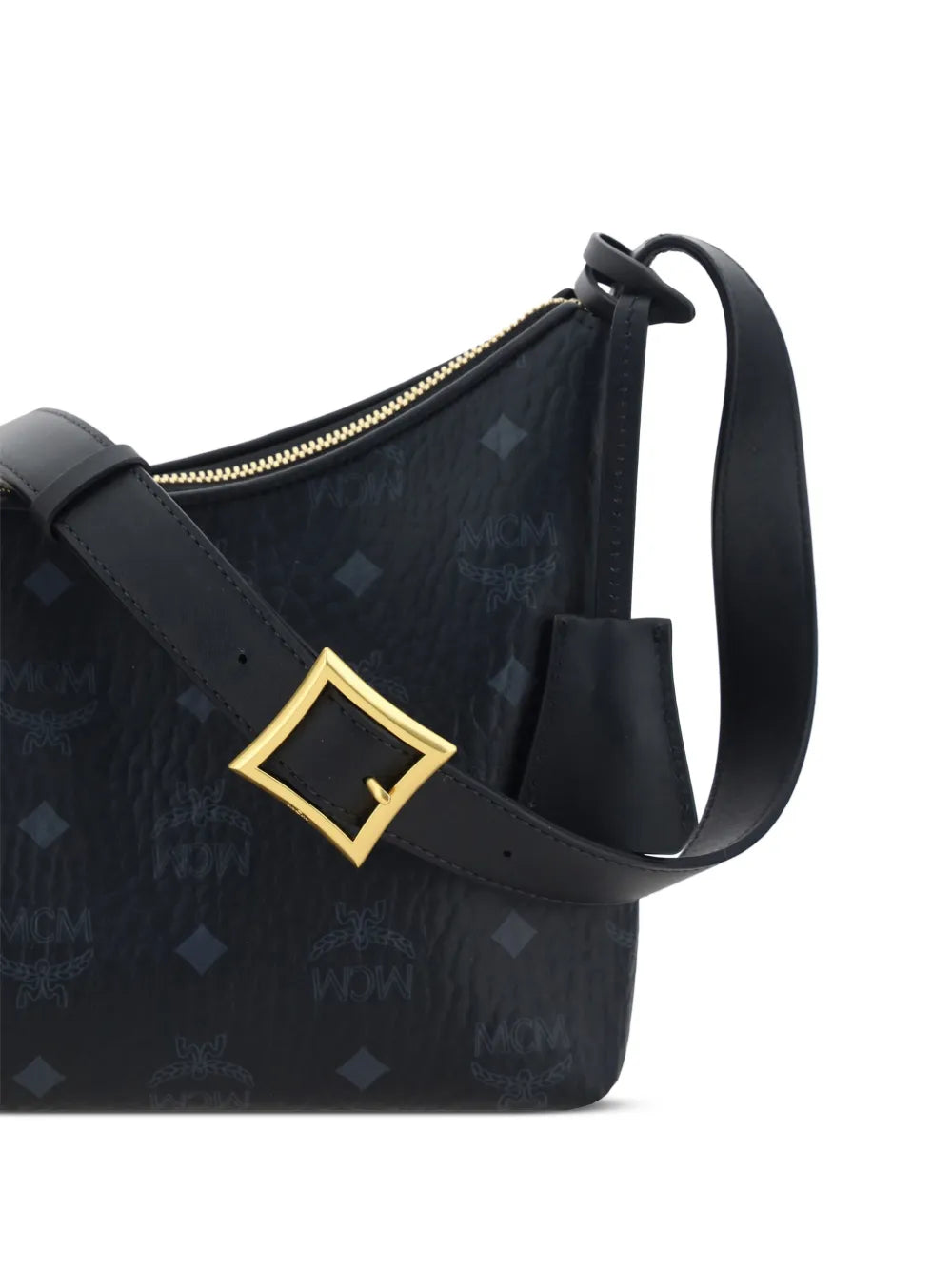 Mcm Small Aren Visetos Shoulder Bag