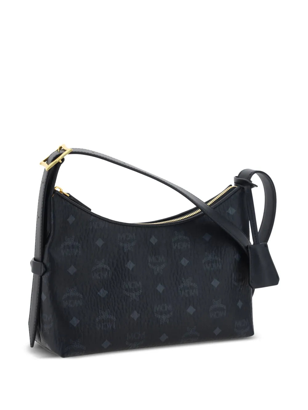 Mcm Small Aren Visetos Shoulder Bag