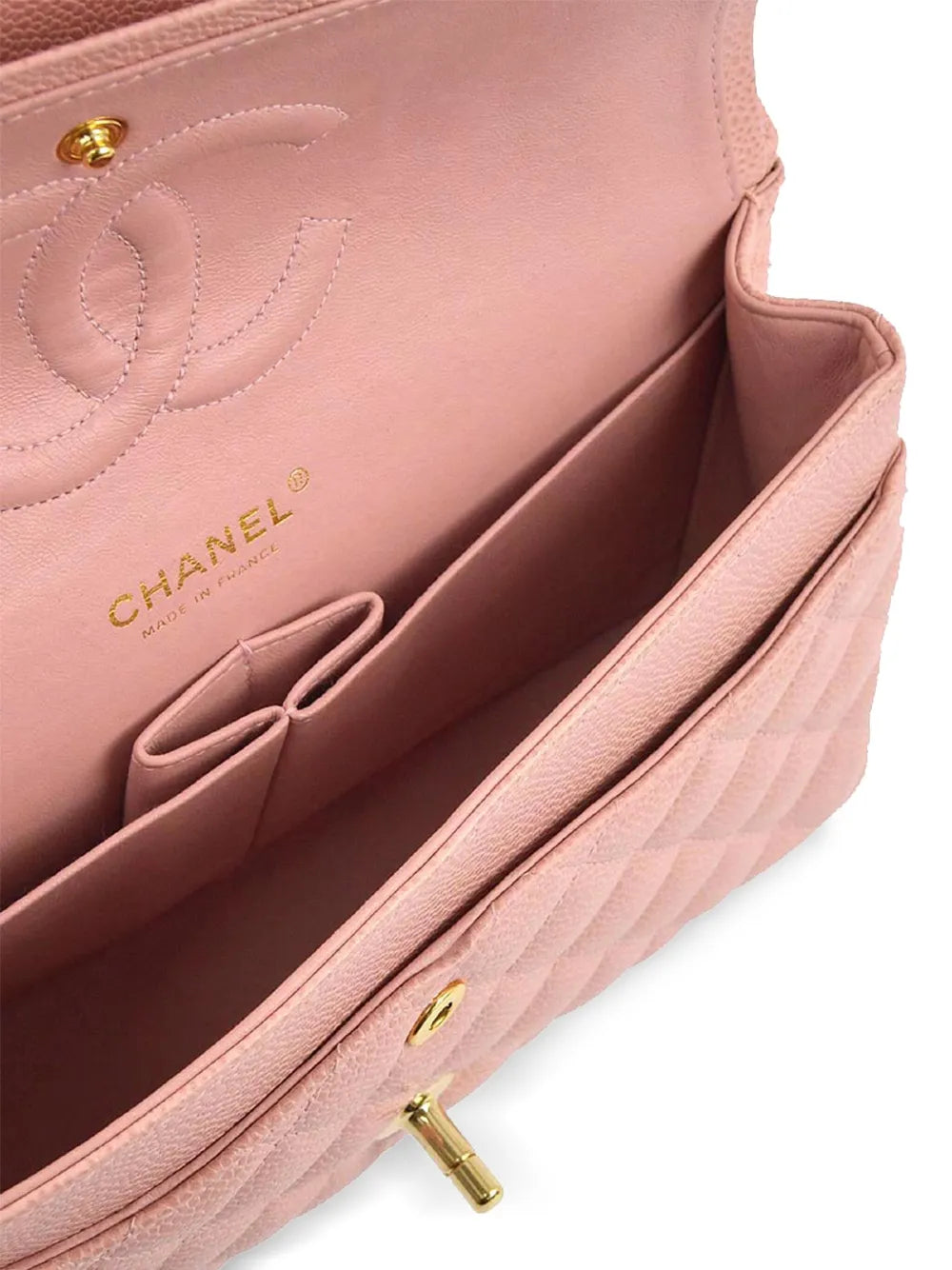 Chanel Pre Owned 2003 Medium Double Flap Shoulder Bag