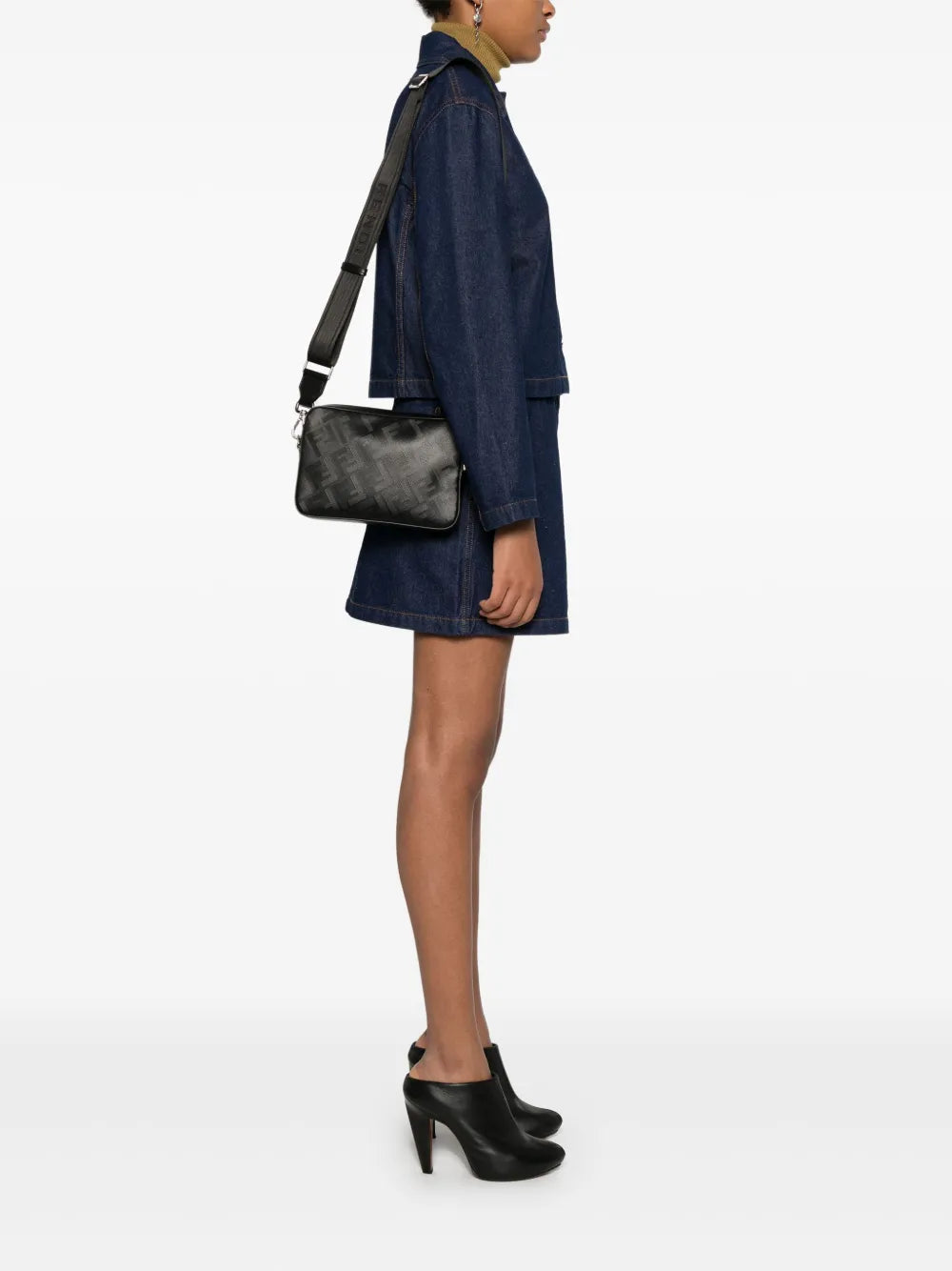 Fendi Diagonal Shoulder Bag