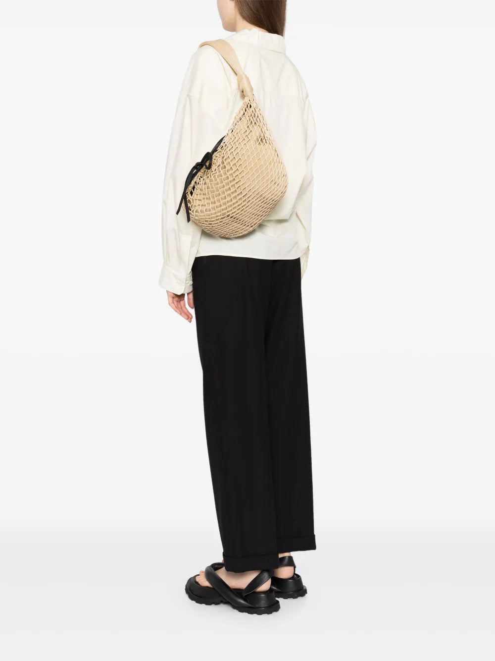 Lemaire Fortune Croissant Filt Bag