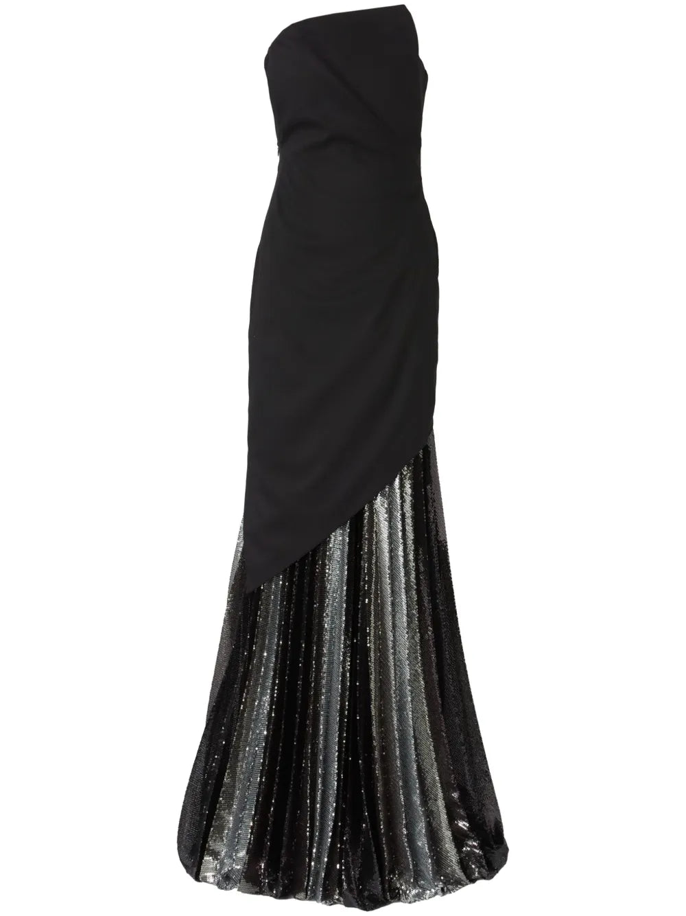 Genny Layered Design Maxi Dress