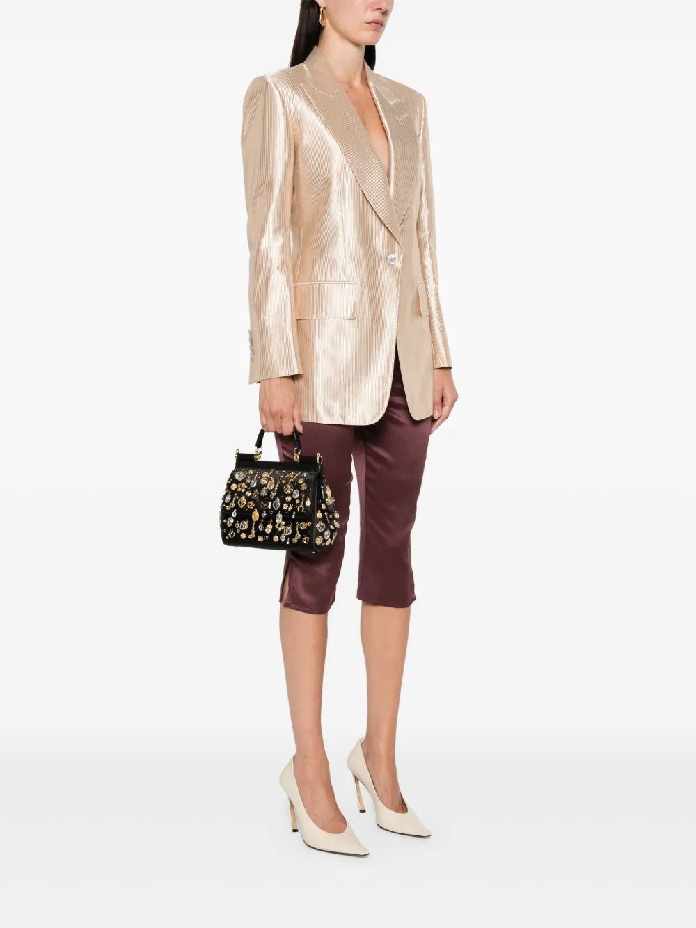 Dolce Gabbana Small Sicily Tote Bag