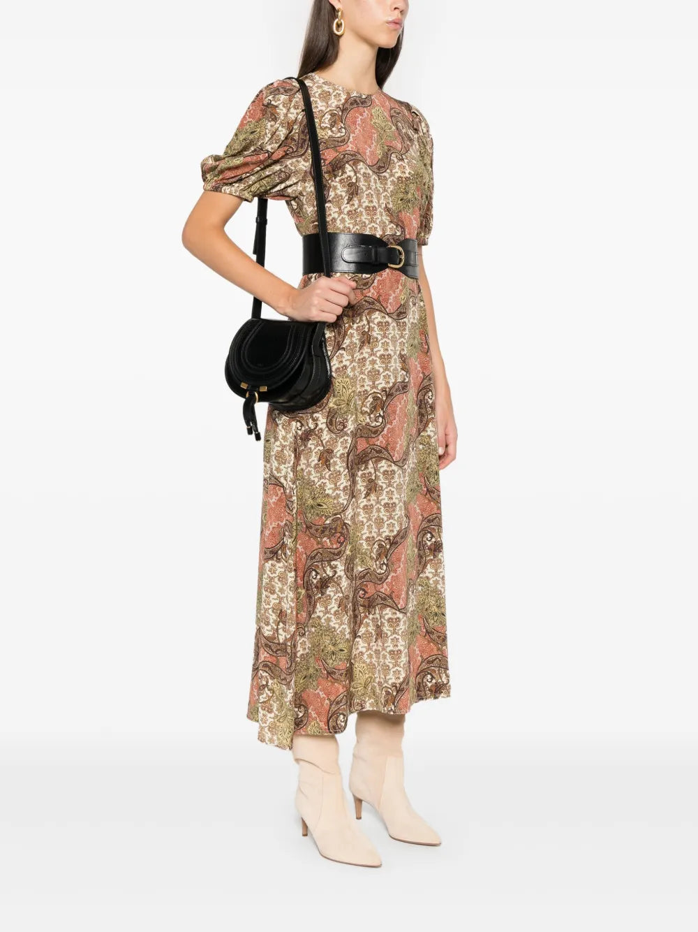 Chloe Small Marcie Saddle Shoulder Bag