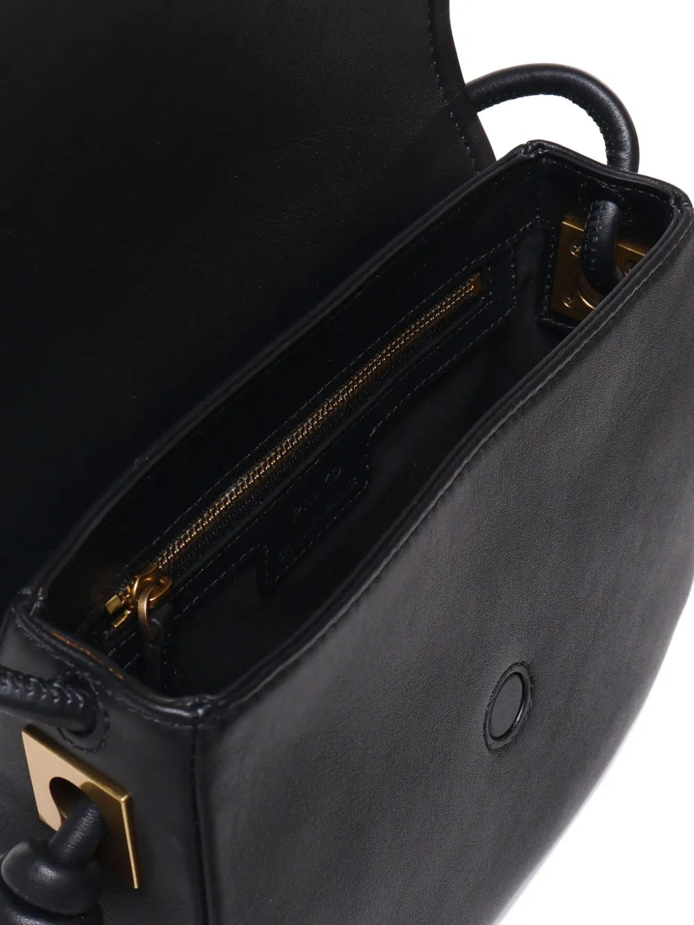 Pinko Logo Buckle Shoulder Bag