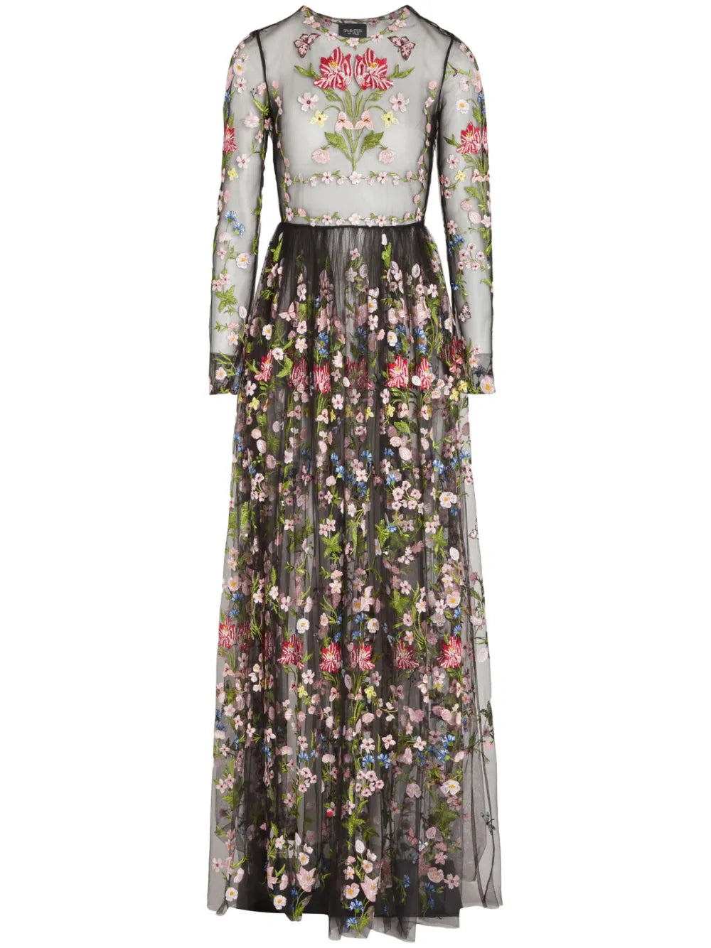 Giambattista Valli Botanical Tulle Dress