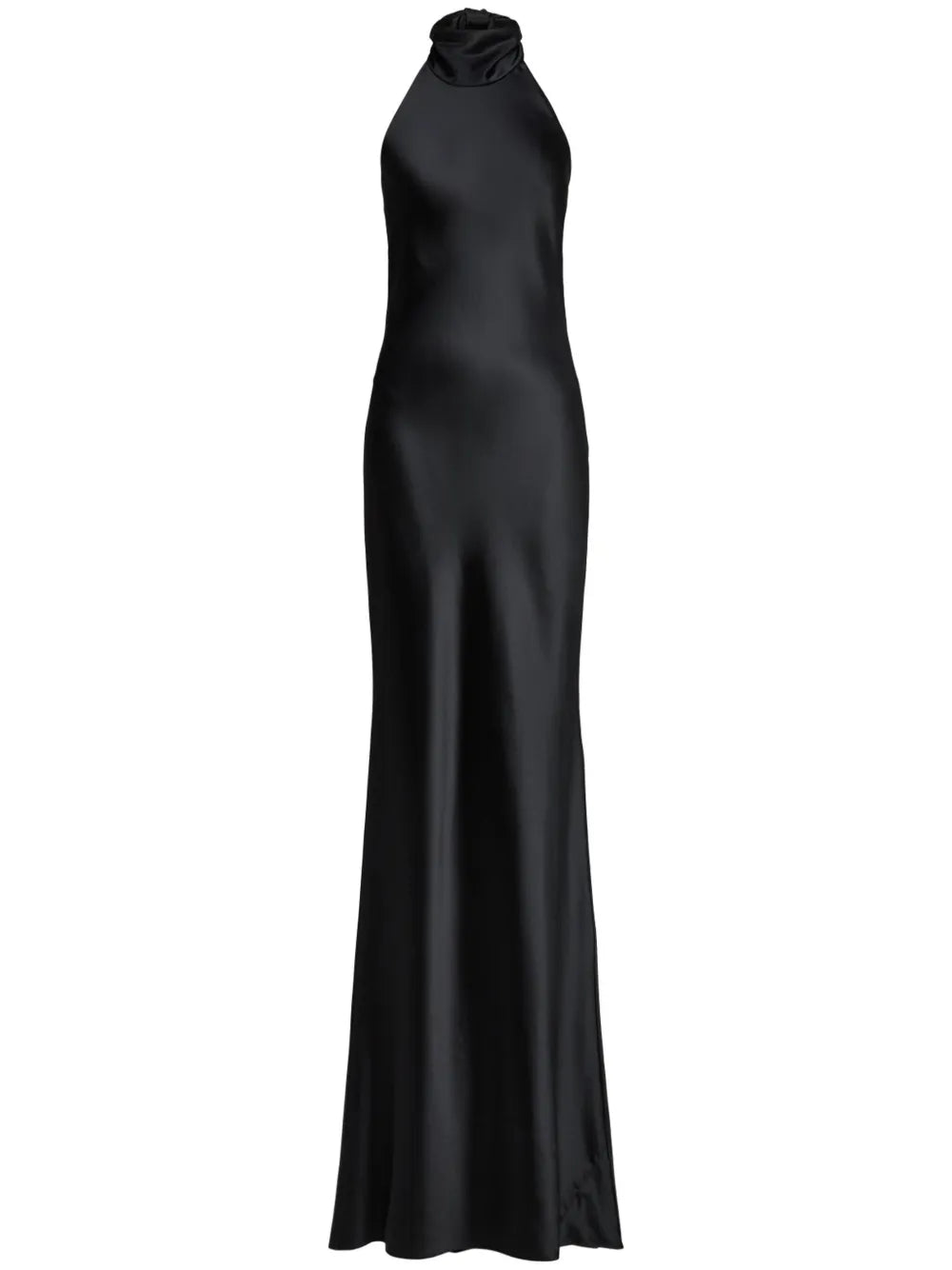 Ralph Lauren Collection Satin Finish Sleeveless Gown