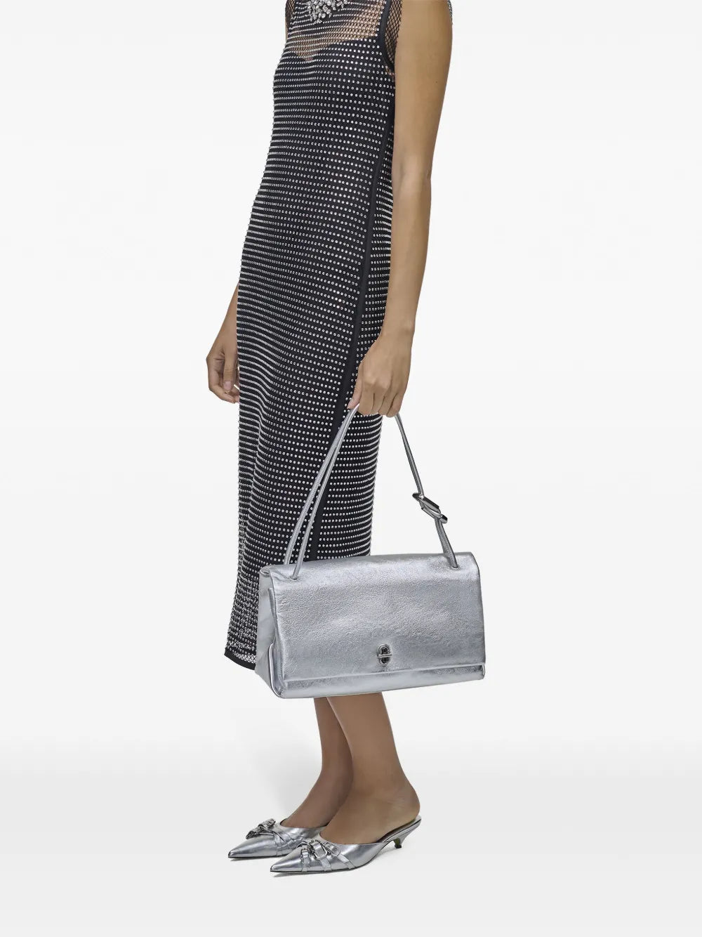 Marc Jacobs The Large Metallic Dual Shoulder Bag