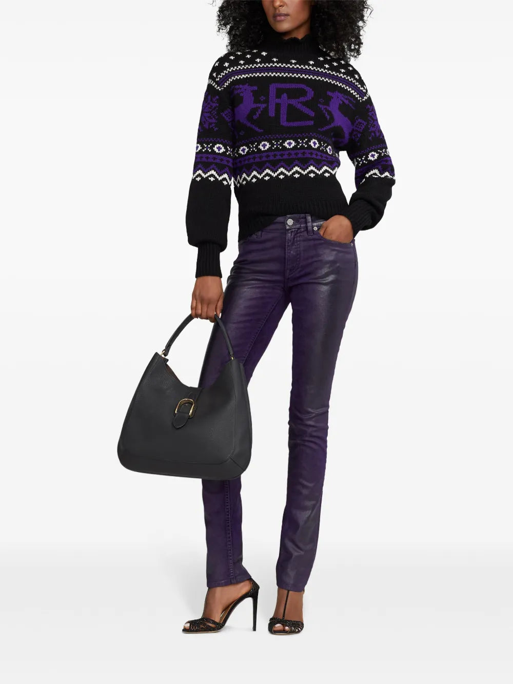 Ralph Lauren Collection Wellington Shoulder Bag