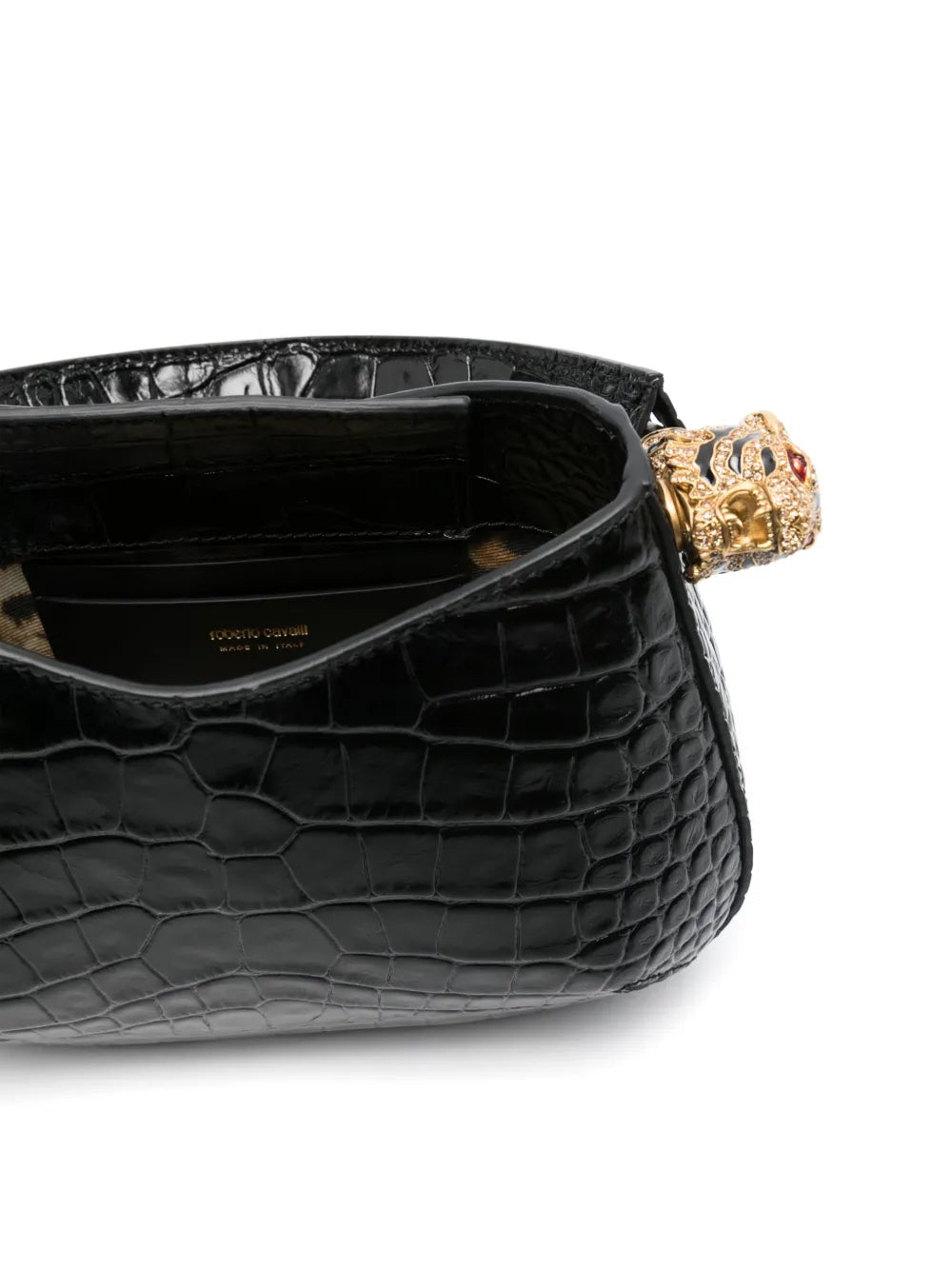 Roberto Cavalli Medium Roar Shoulder Bag