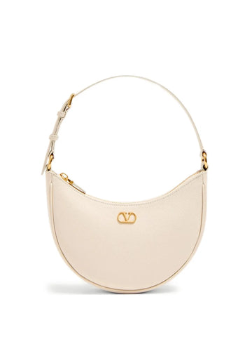 Valentino Garavani Hobo Logo Zip Mini Shoulder Bag