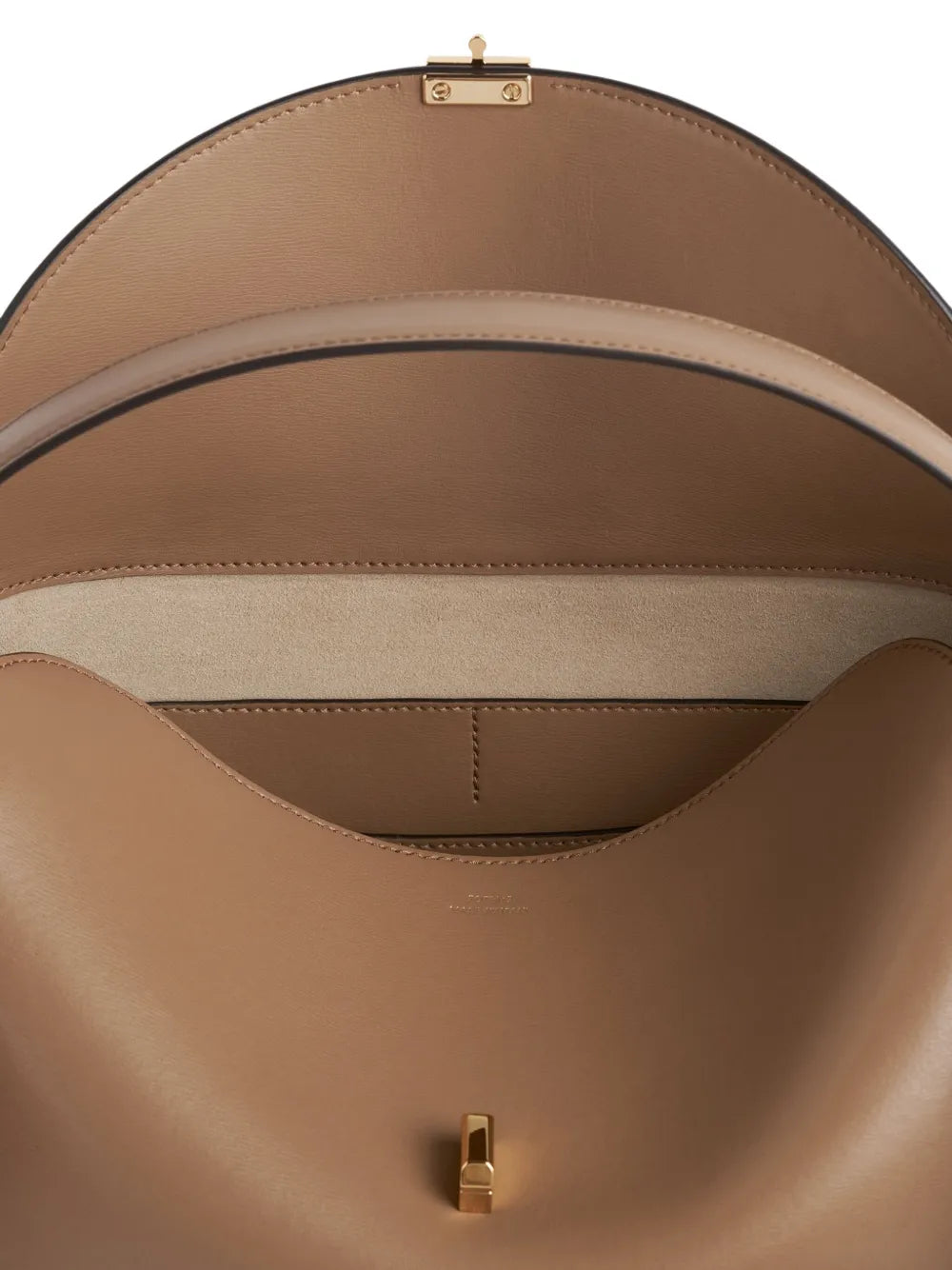 Toteme T Lock Leather Top Handle Bag