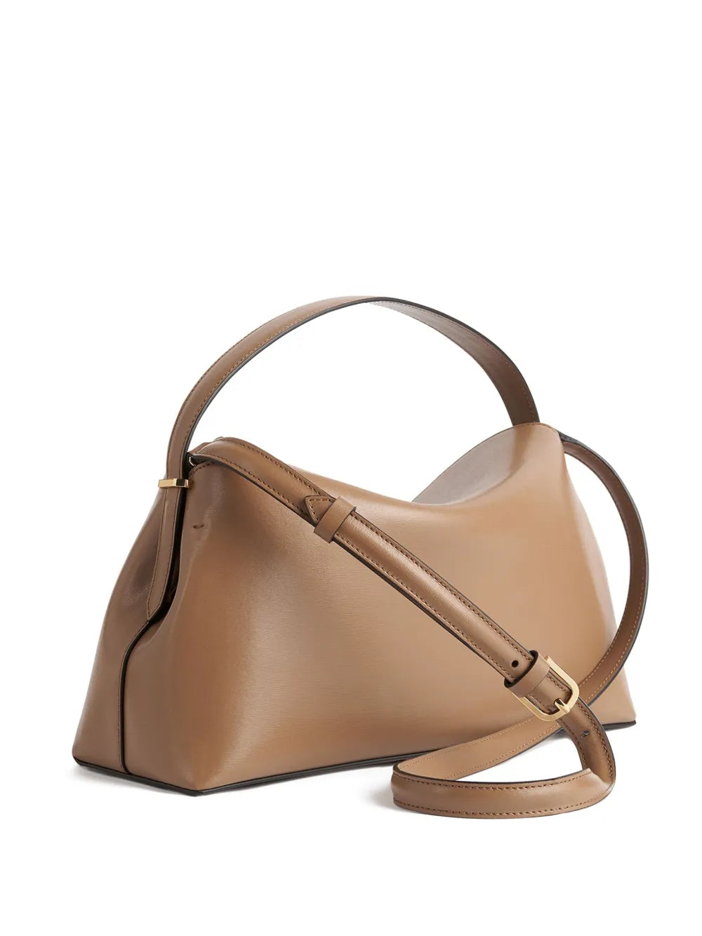 Toteme T Lock Leather Top Handle Bag