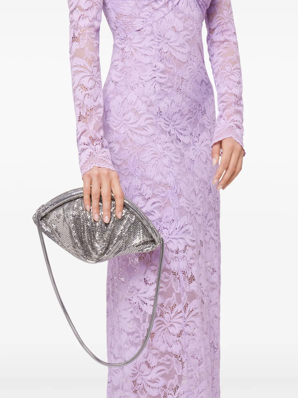 Rabanne Mesh Clutch Bag