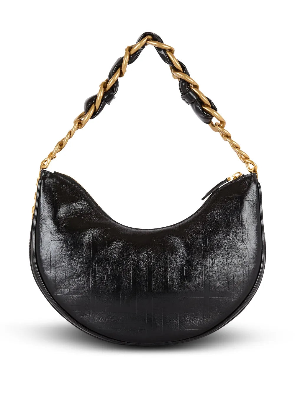 Balmain 1945 Soft Moon Shoulder Bag