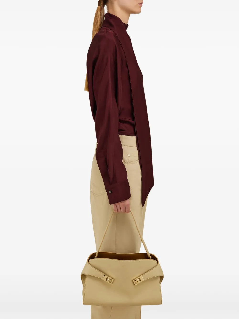 Ferragamo Small Hug Shoulder Bag
