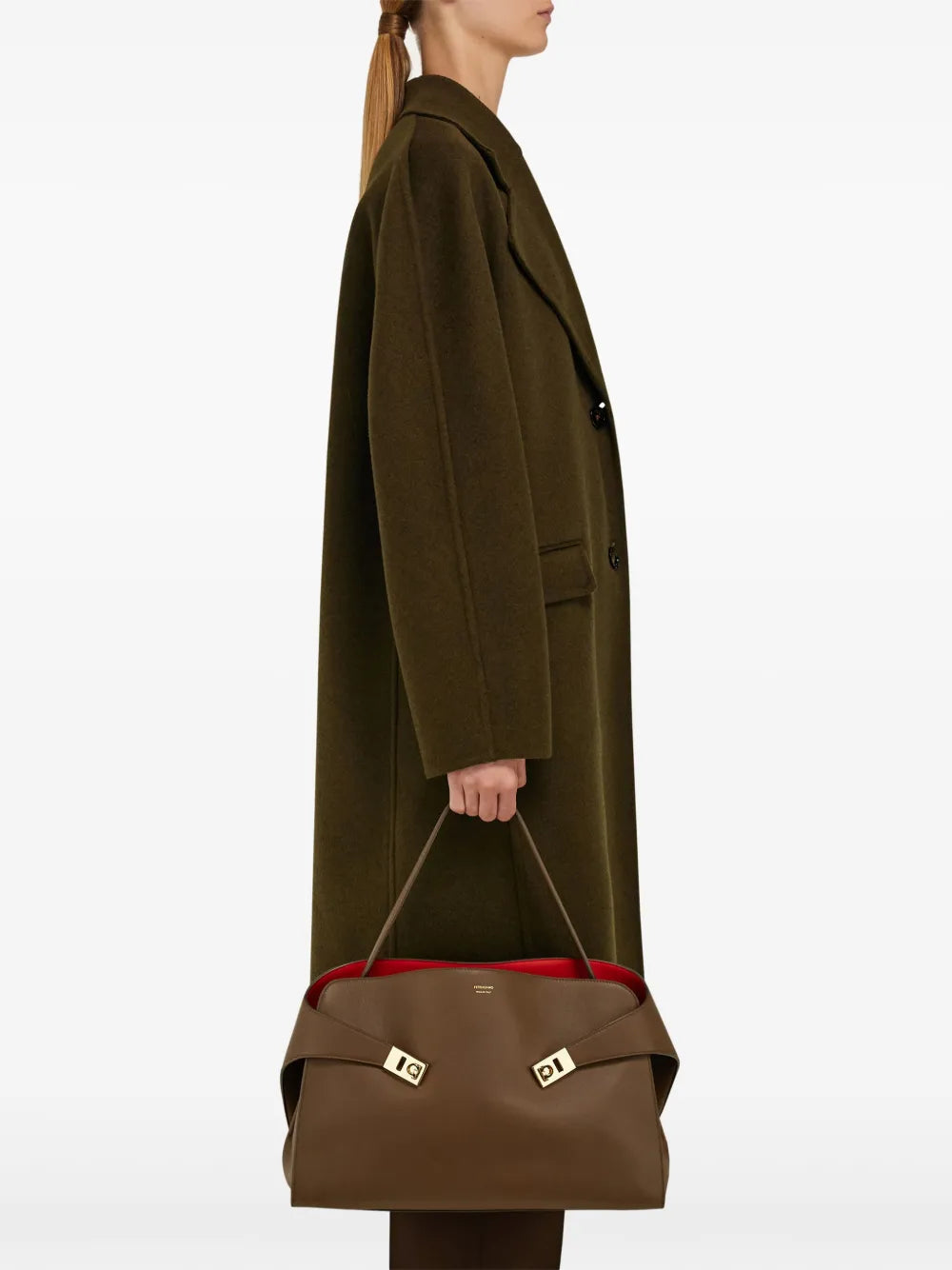 Ferragamo Medium Hug Shoulder Bag