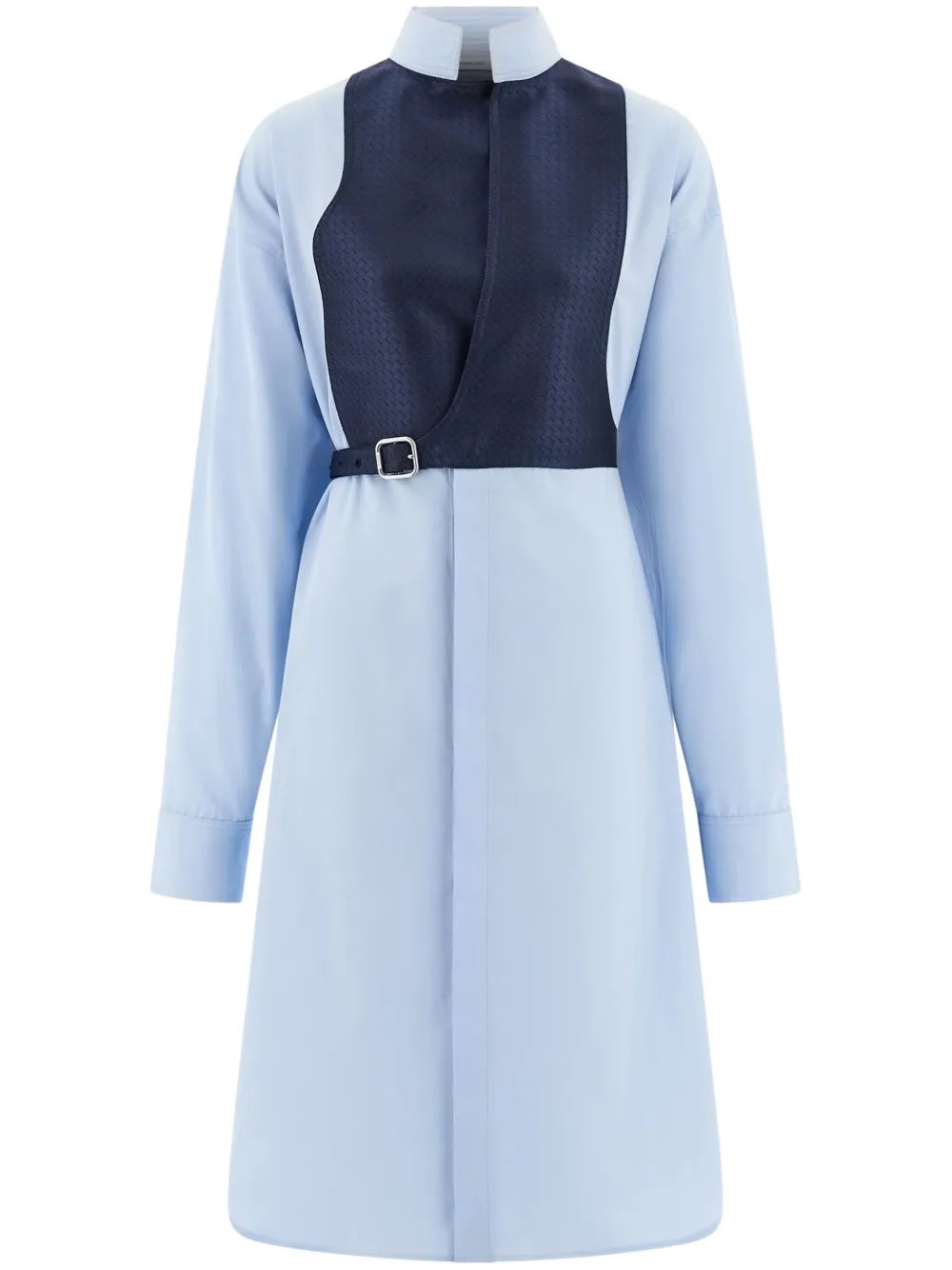 Ferragamo Contrasting Panel Shirt Dress