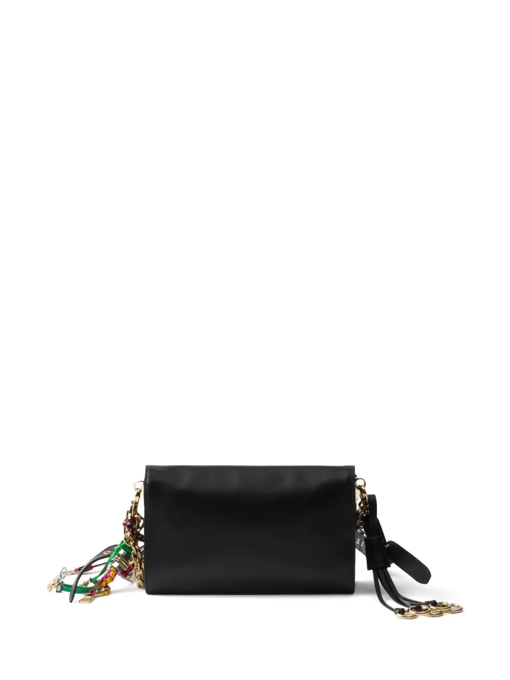 Prada Small Soft Sound Leather Shoulder Bag