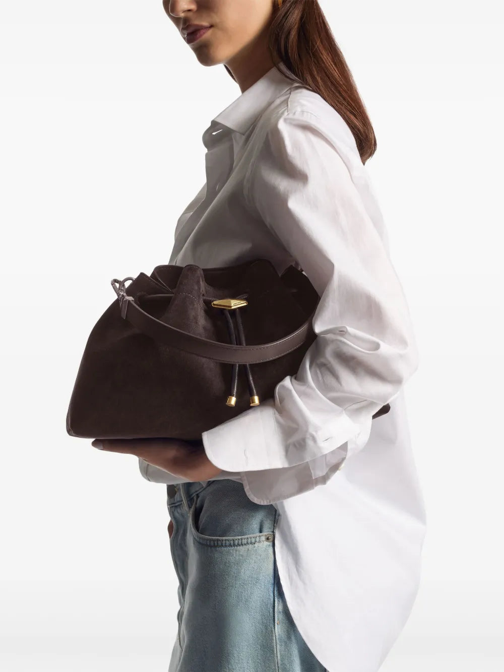 Jimmy Choo Cinch M Bucket Bag