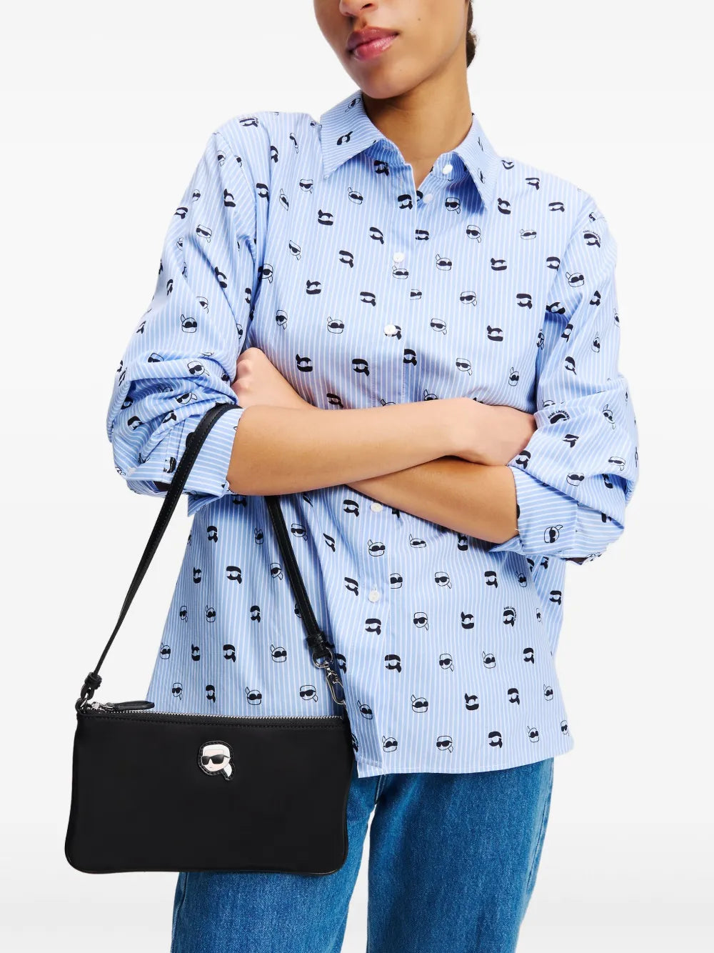 Karl Lagerfeld Ikon Shoulder Bag