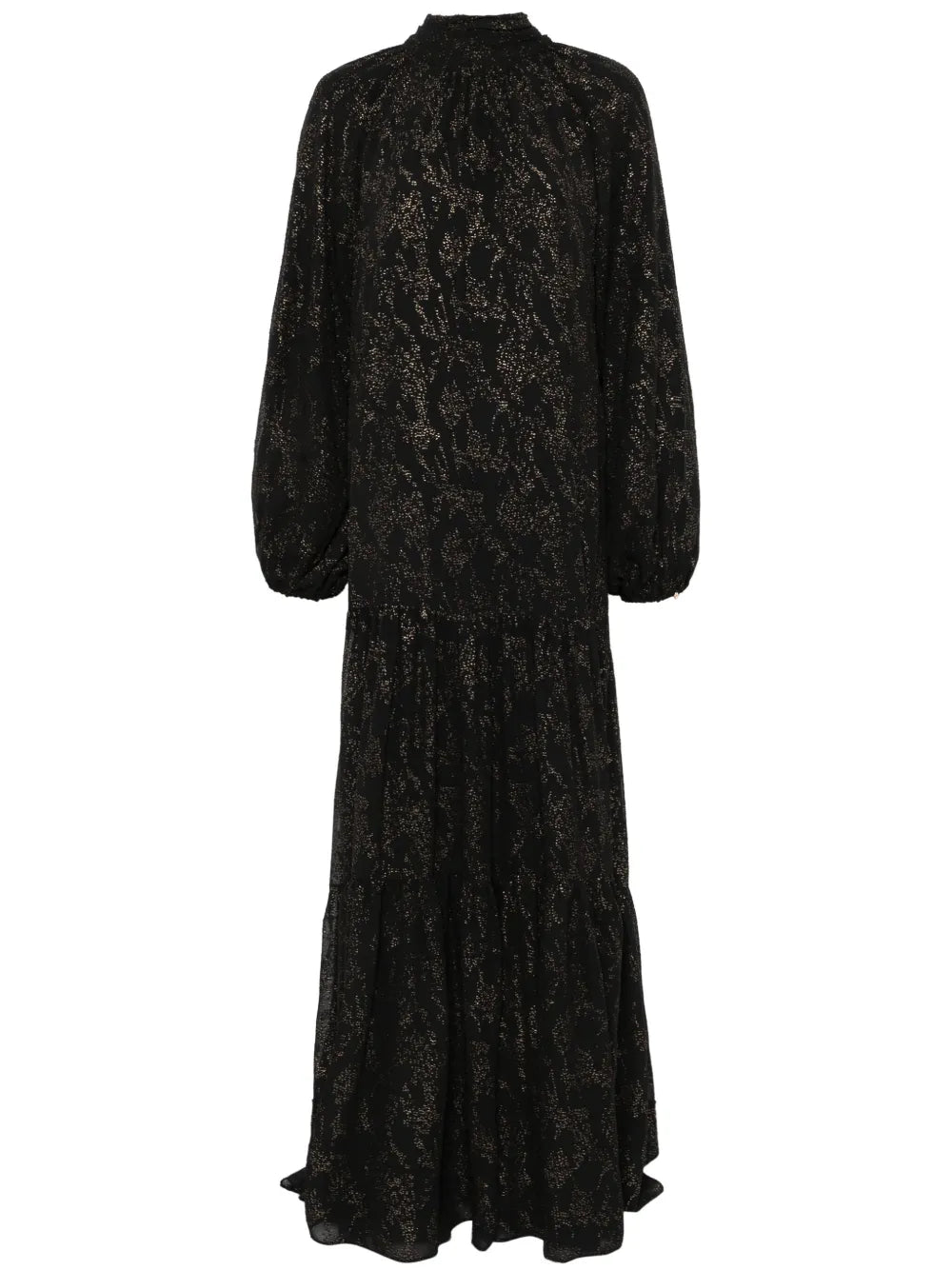Nissa Glitter Detail Maxi Dress