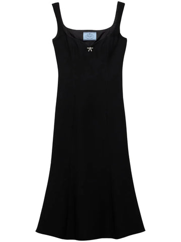 Prada Cady Midi Dress