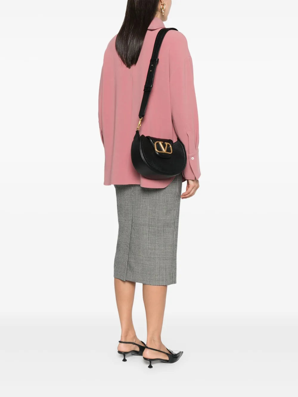 Valentino Garavani Vlogo Signature Plaque Shoulder Bag
