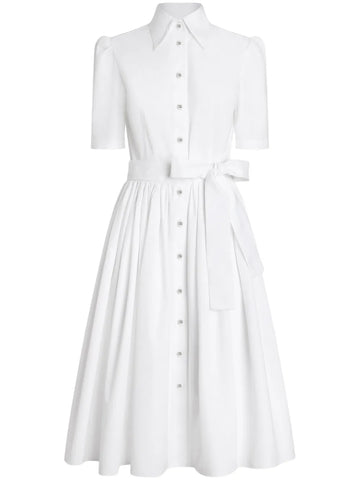 Dolce Gabbana Poplin Shirt Dress