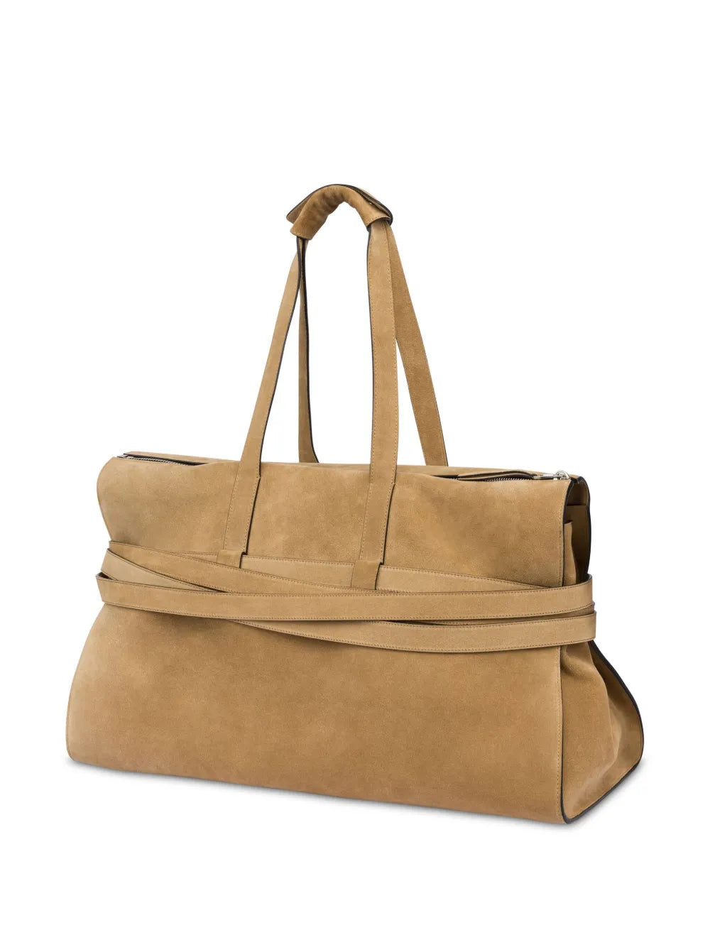 Moschino Tie Me Leather Shoulder Bag