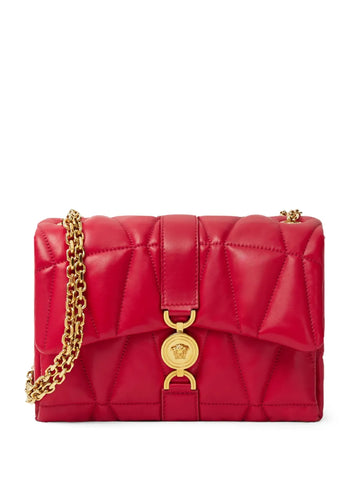 Versace Kleio Quilted Shoulder Bag