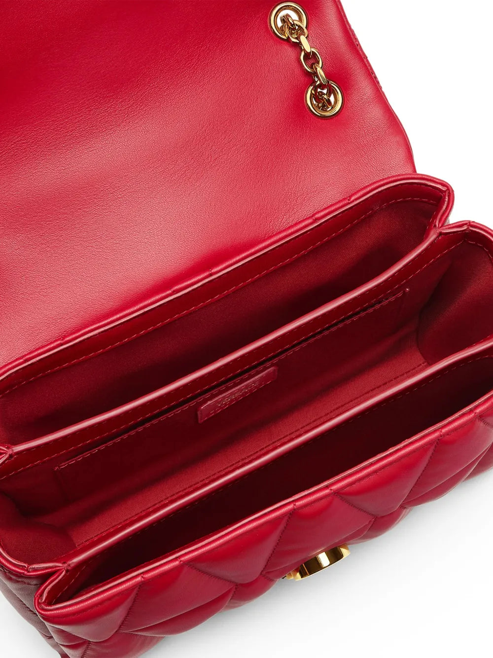Versace Kleio Quilted Shoulder Bag