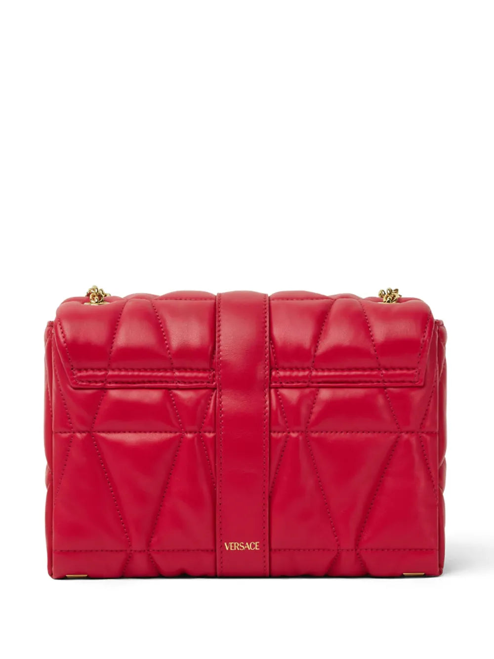 Versace Kleio Quilted Shoulder Bag