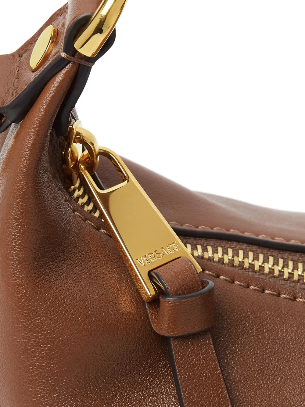 Versace Tag Hobo Bag