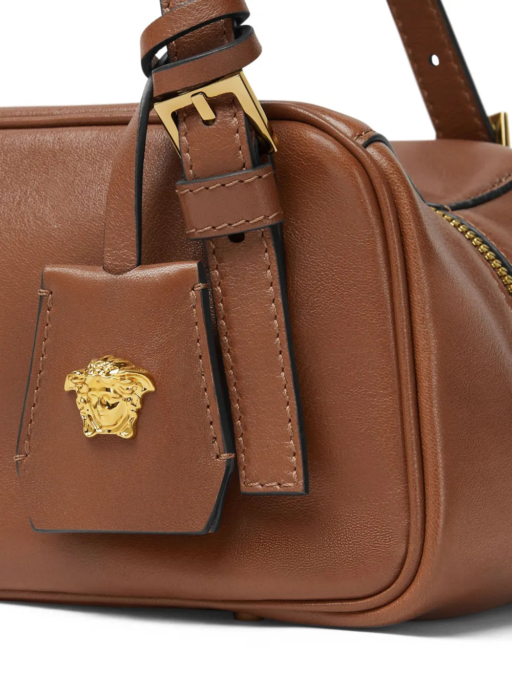 Versace Tag Bowling Shoulder Bag