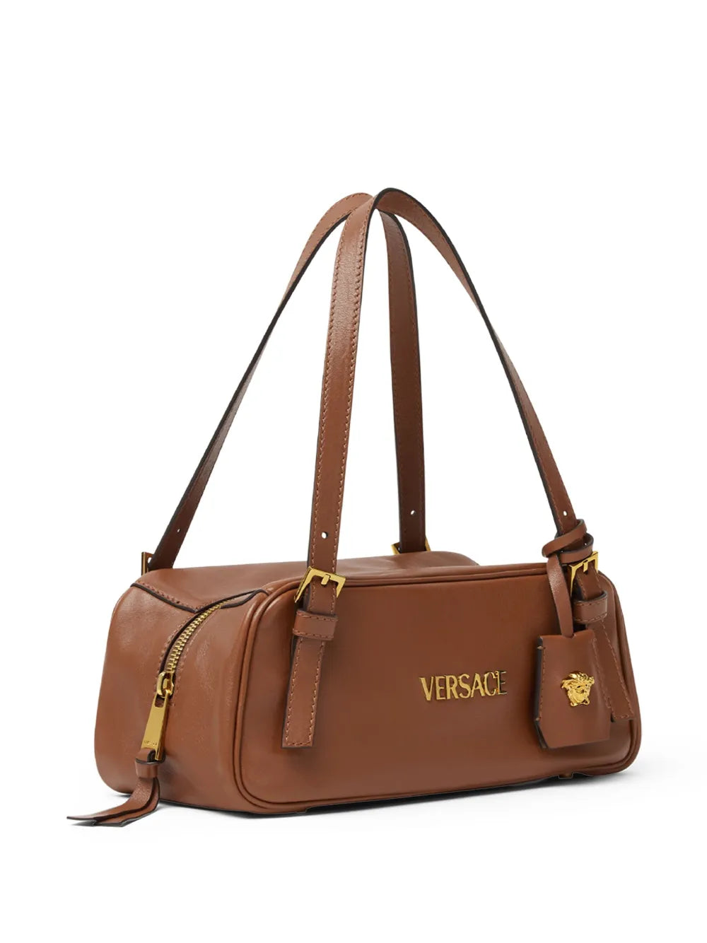 Versace Tag Bowling Shoulder Bag
