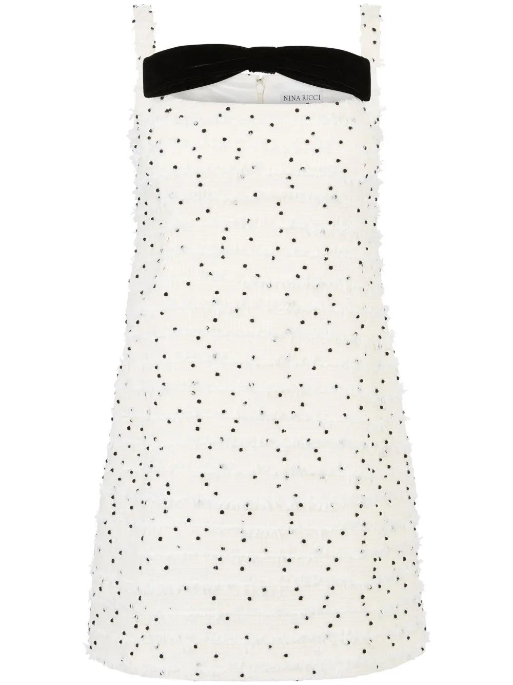 Nina Ricci Square Neck Mini Dress