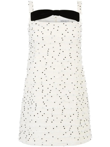 Nina Ricci Square Neck Mini Dress