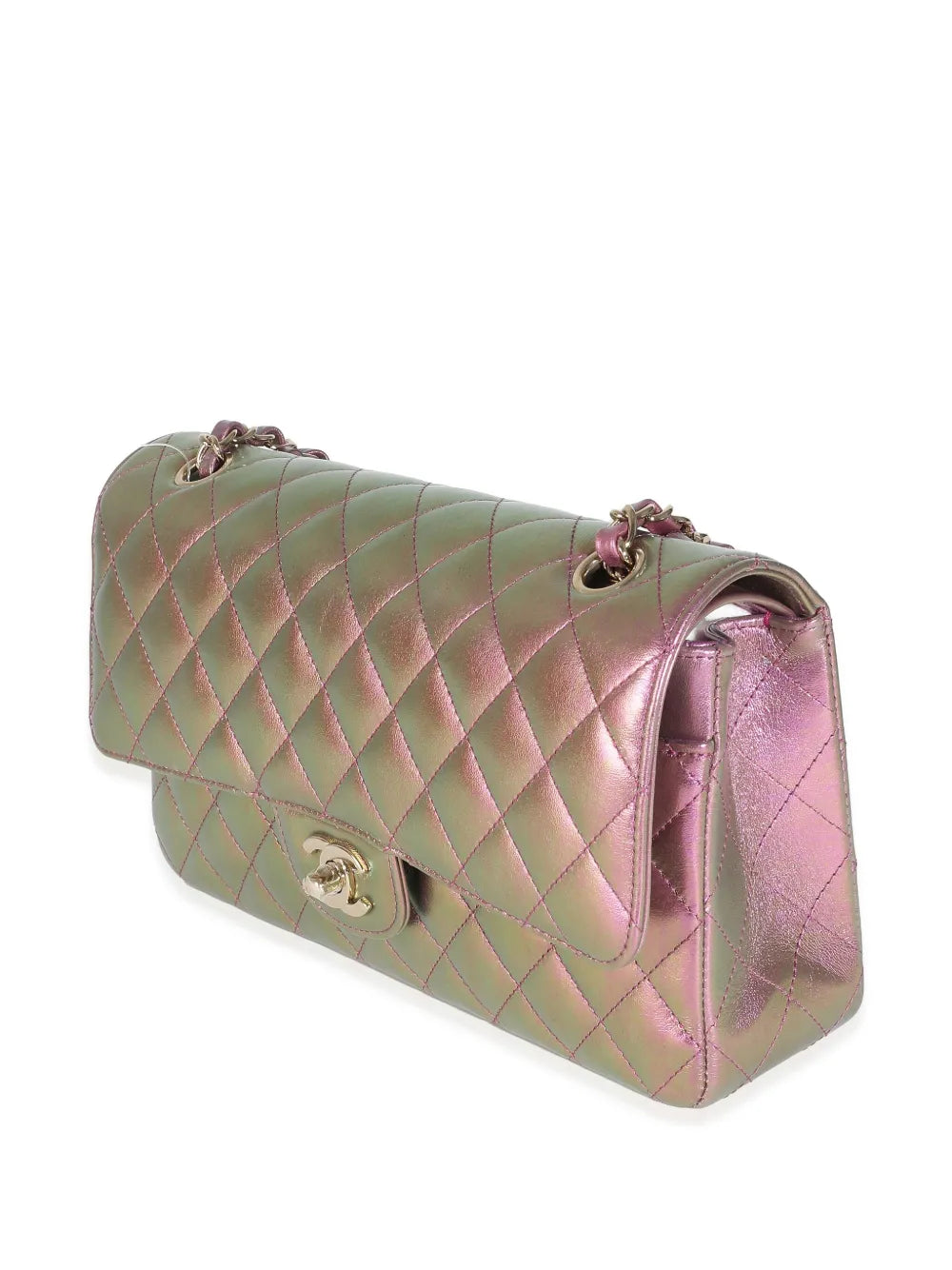 Chanel Pre Owned 2020 Medium Double Flap Shoulder Bag